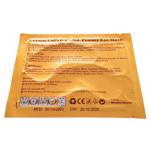 Gold Bio Collagen Eye Mask