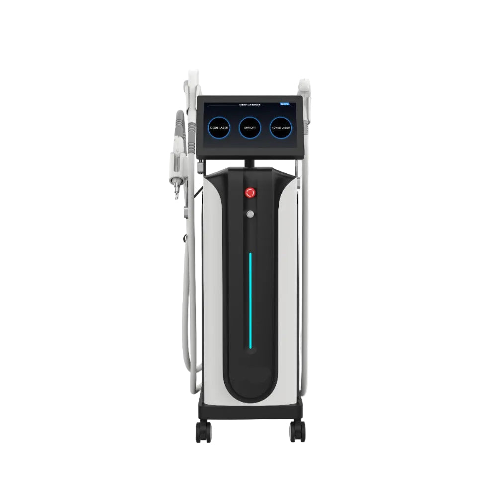  3-in-1 Lasersystem – ND YAG · Diodenlaser · IPL