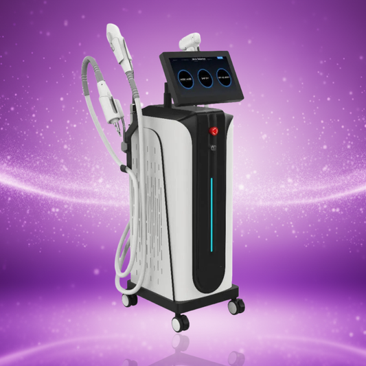 Luxa4 3-in-1 Laser-Beauty-Gerät mit ND YAG, Diodenlaser und IPL für vielseitige Studio-Behandlungen