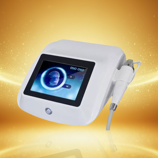 Piksl Beauty-Gerät mit RF-Microneedling und Radiofrequenz zur Hautstraffung und Hautverjüngung im Kosmetikstudio