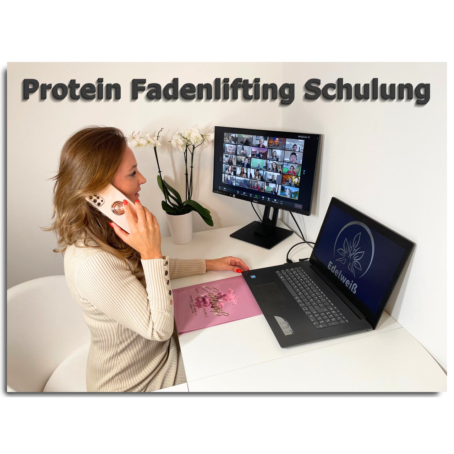 Protein Fadenlifting ohne Nadeln- Online Schulung inkl. Starter-Set